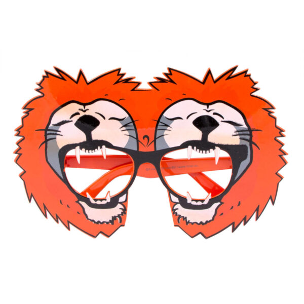 Oranje leeuwen bril