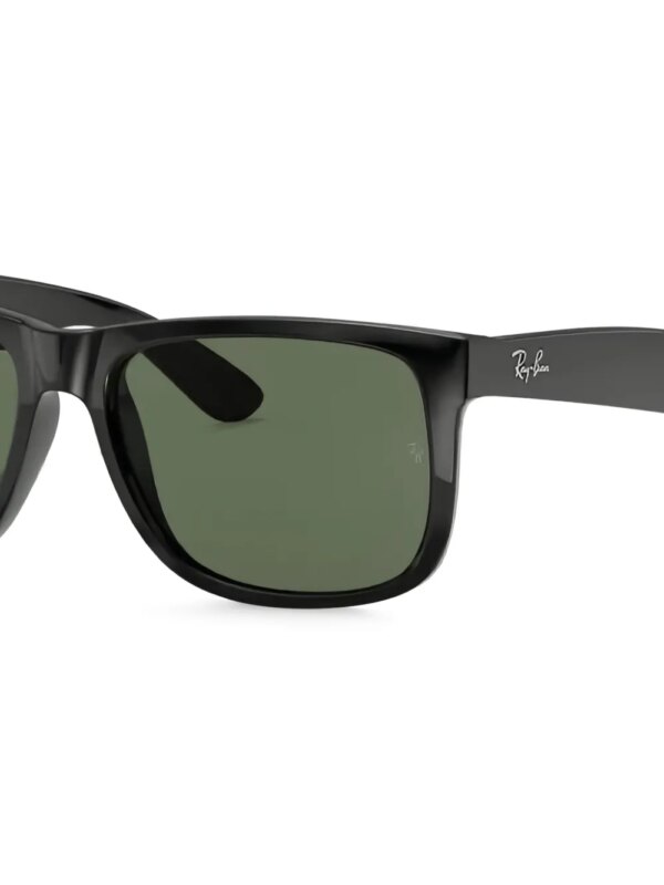 Ray-Ban Justin zonnebril met vierkant montuur - Zwart