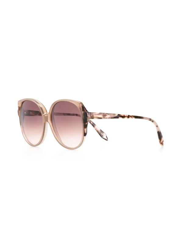 Victoria Beckham Eyewear zonnebril met ronde glazen - Roze