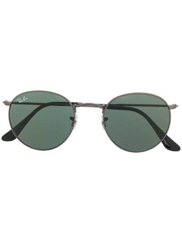 Ray-Ban Zonnebril met rond montuur - Metallic