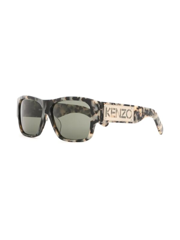 Kenzo zonnebril met vierkante rand - Beige