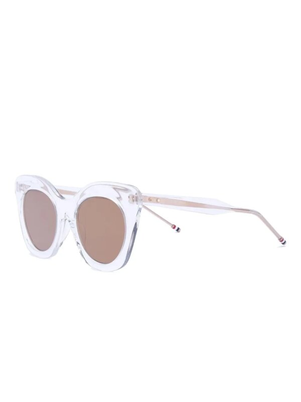 Thom Browne Eyewear zonnebril met cat-eye montuur - Wit