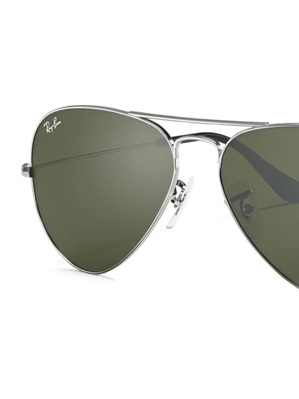 Ray-Ban Zonnebril met piloten montuur - Grijs