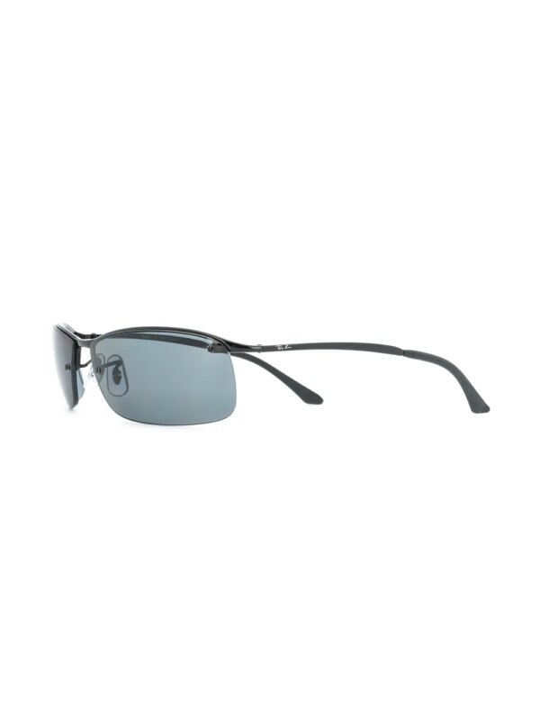 Ray-Ban rechthoekige zonnebril - Zwart