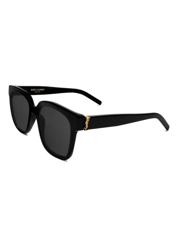 Saint Laurent Eyewear zonnebril met vierkant montuur - Zwart