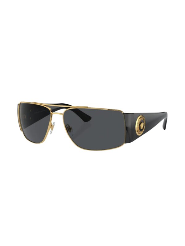 Versace Eyewear Zonnebril met piloten montuur - Zwart