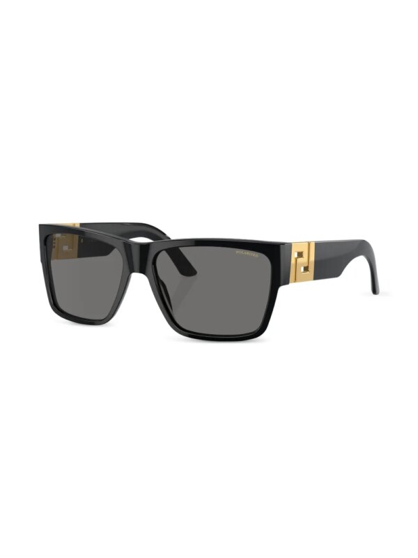 Versace Eyewear Zonnebril met vierkant montuur - Zwart