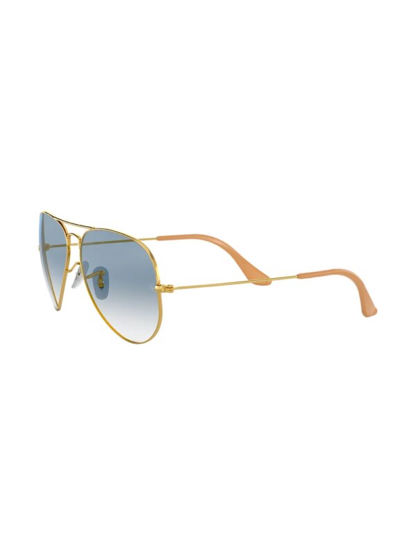 Ray-Ban Zonnebril met piloten montuur - Goud