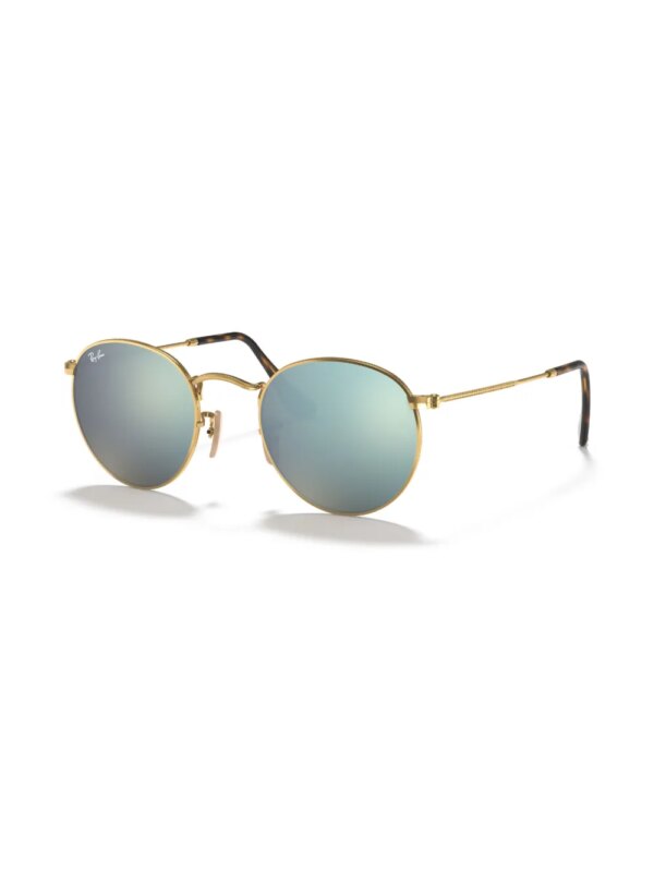 Ray-Ban Zonnebril met rond montuur - Goud