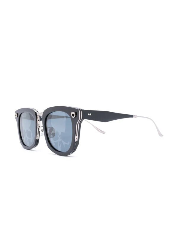 Mastermind World Zonnebril met metallic detail - Zwart