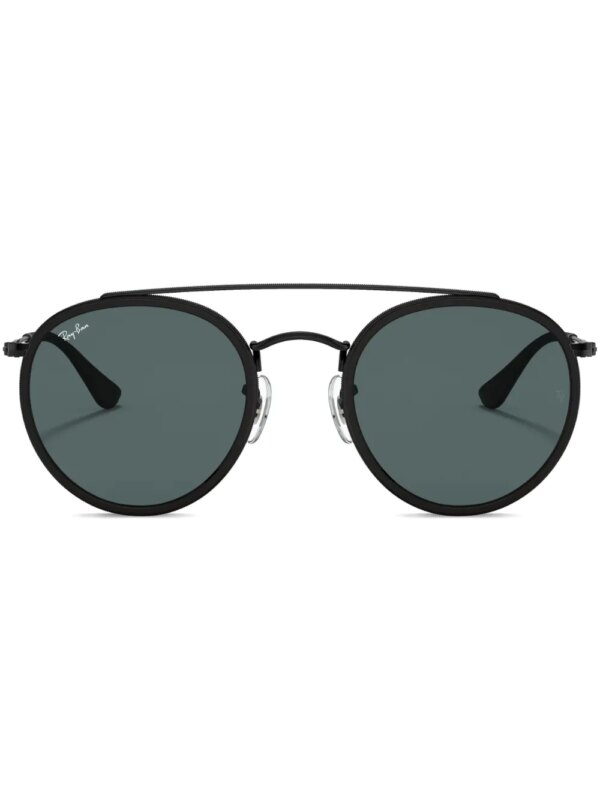Ray-Ban RB3647 zonnebril met dubbele neusbrug - Zwart