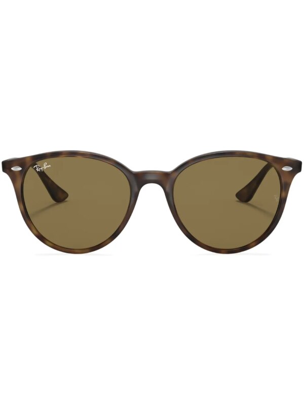 Ray-Ban Zonnebril met rond montuur - Groen