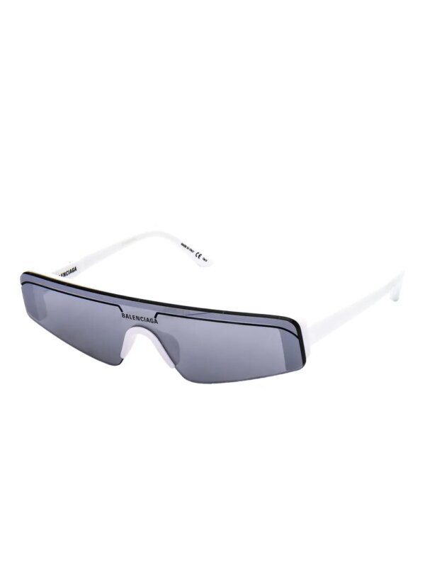 Balenciaga Eyewear Skibril - Wit