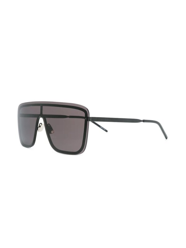 Saint Laurent Eyewear SL 364 Mask zonnebril - Zwart