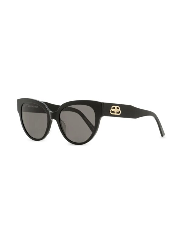 Balenciaga Eyewear Zonnebril met kattenoog montuur - Zwart