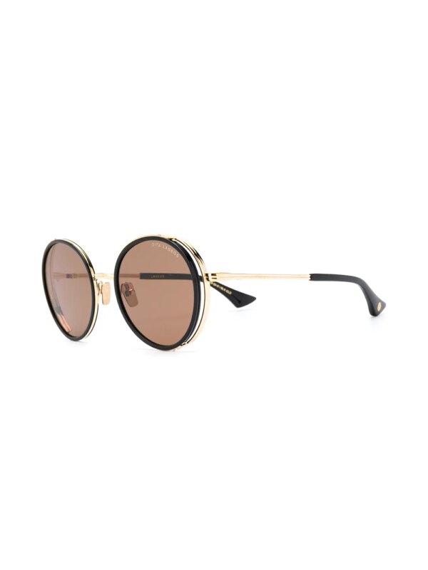 Dita Eyewear Lageos zonnebril met oversized montuur - Zwart