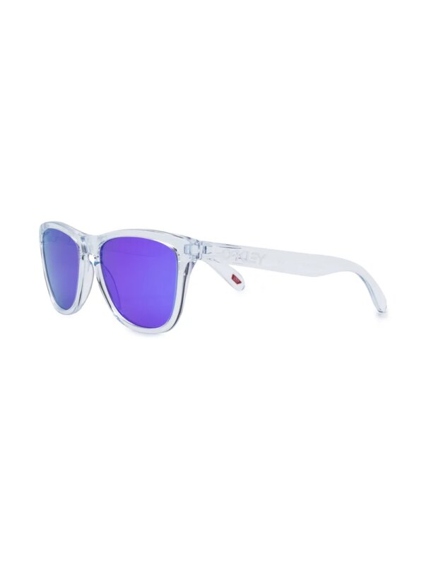 Oakley Zonnebril met vierkant montuur - Wit