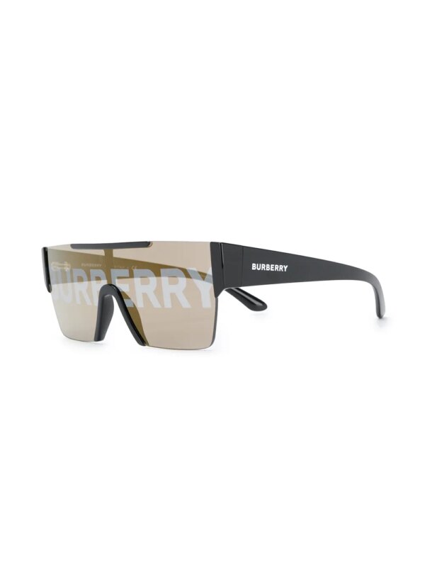 Burberry Eyewear Zonnebril met logo - Zwart