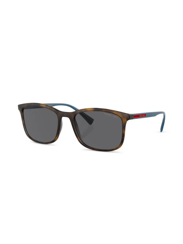 Prada Eyewear Zonnebril met vierkant montuur - Bruin