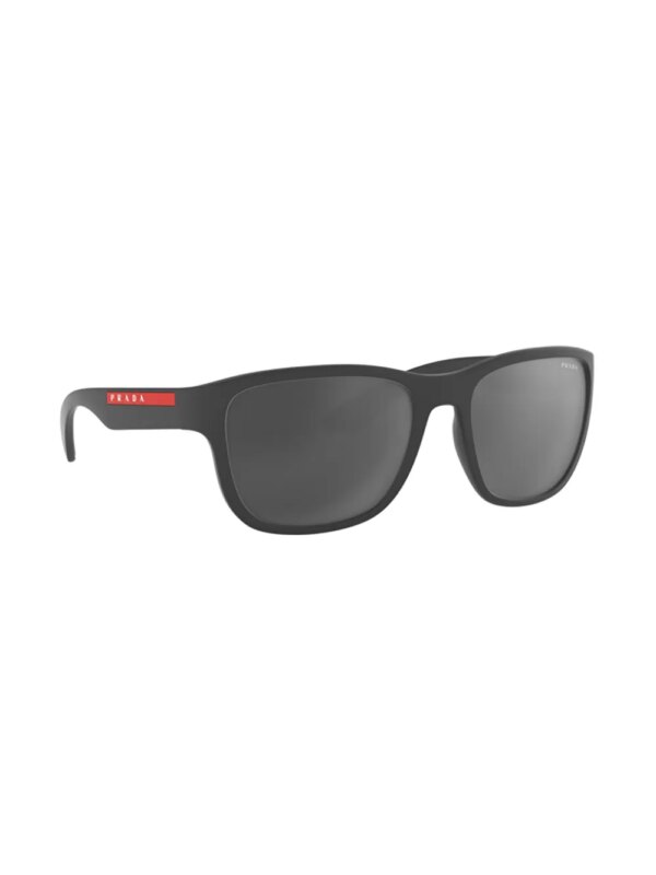Prada Eyewear Zonnebril met vierkant montuur - Grijs