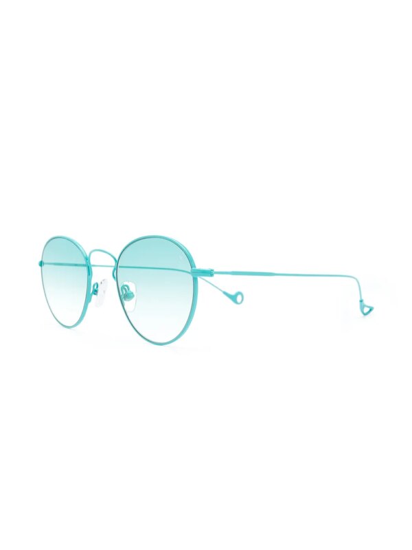 Eyepetizer Julien zonnebril met rond montuur - Blauw