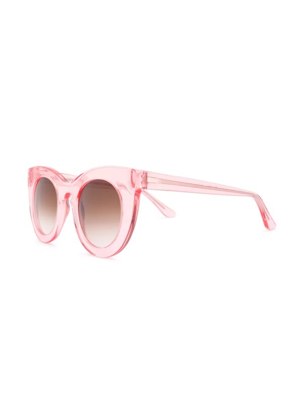 Thierry Lasry Glamy zonnebril met kattenoog montuur - Roze