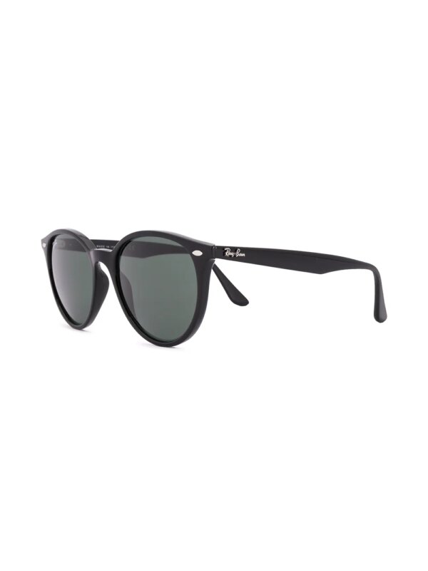 Ray-Ban Zonnebril met rond montuur - Zwart