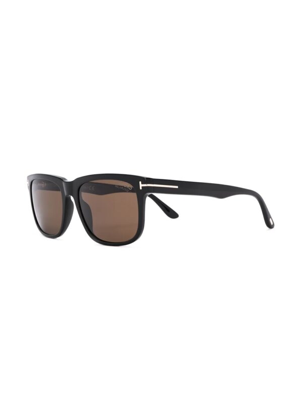 TOM FORD Eyewear Morgan zonnebril met vierkant montuur - Zwart