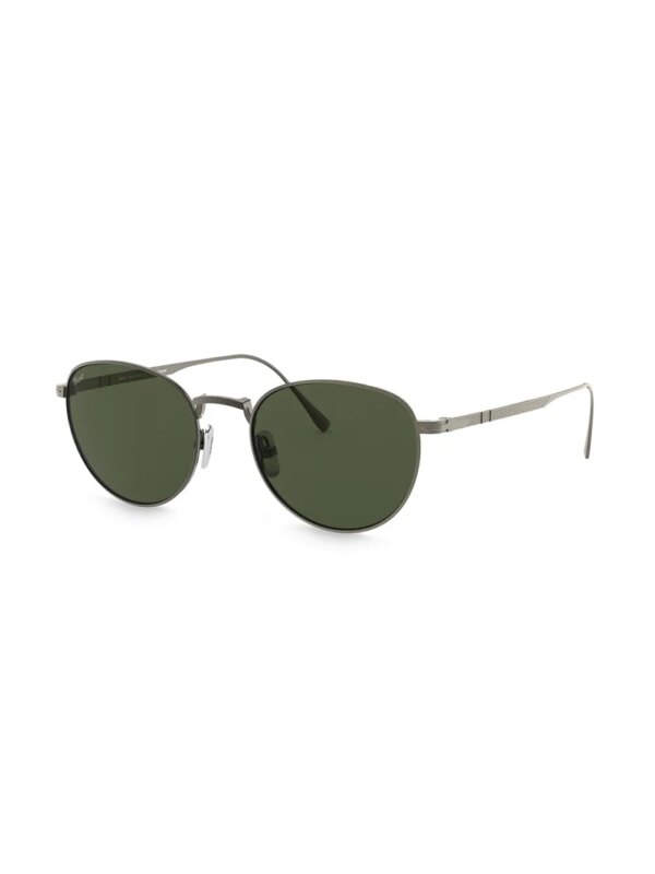 Persol Zonnebril met rond montuur - Grijs