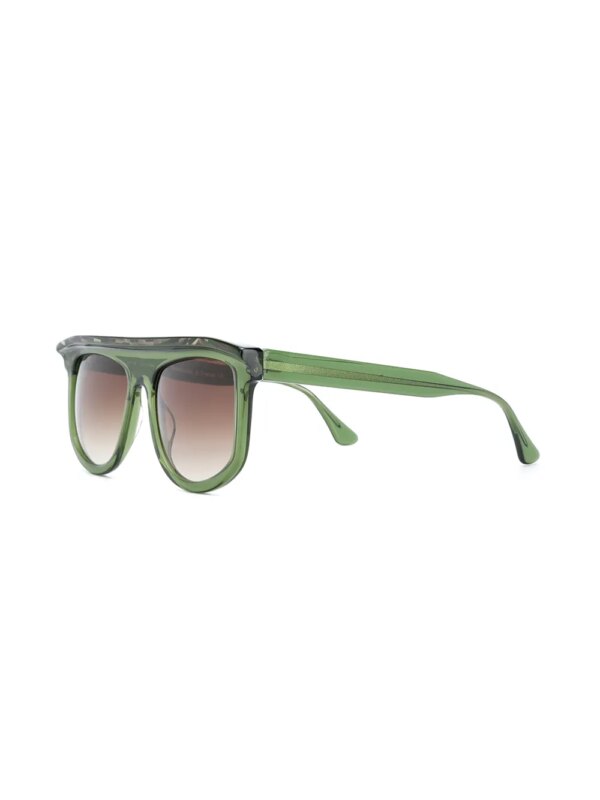 Thierry Lasry Zonnebril met oversized montuur - Groen