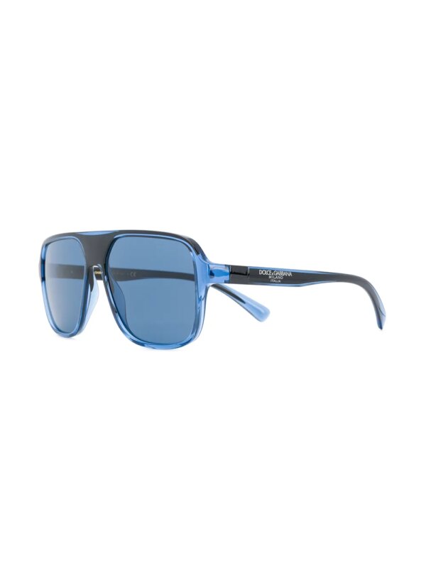 Dolce & Gabbana Eyewear DG6134 zonnebril met vierkant montuur - Blauw