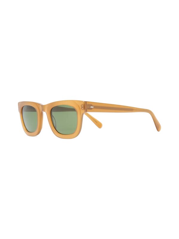 Moscot Zonnebril met vierkant montuur - Bruin