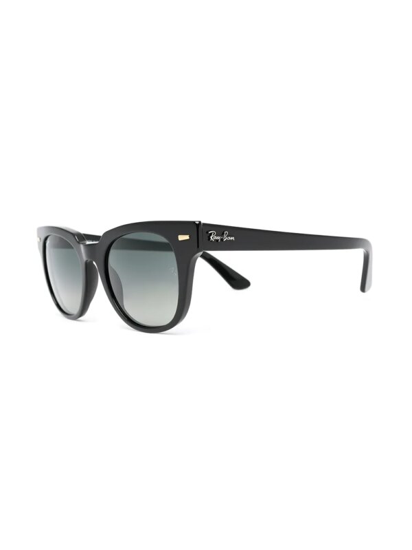 Ray-Ban Zonnebril met wayfarer montuur - Zwart