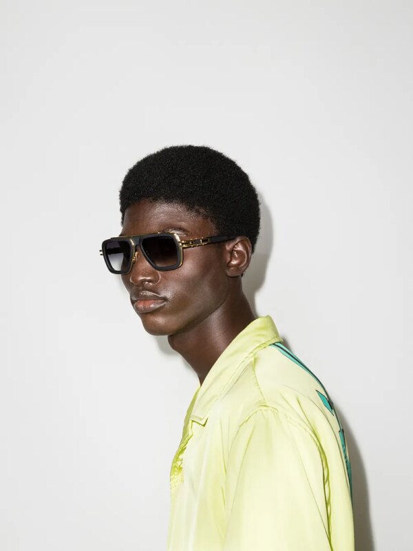 Dita Eyewear LXN-EVO zonnebril met piloten montuur - Grijs
