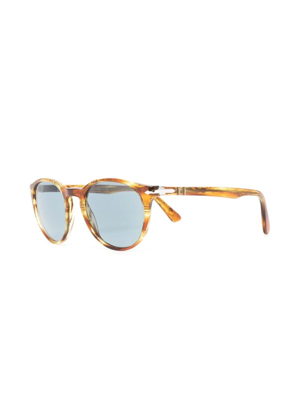 Persol Galleria '900 zonnebril met rond montuur - Bruin
