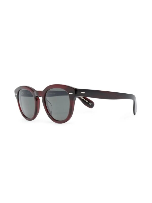 Oliver Peoples Zonnebril met marmer-effect - Rood