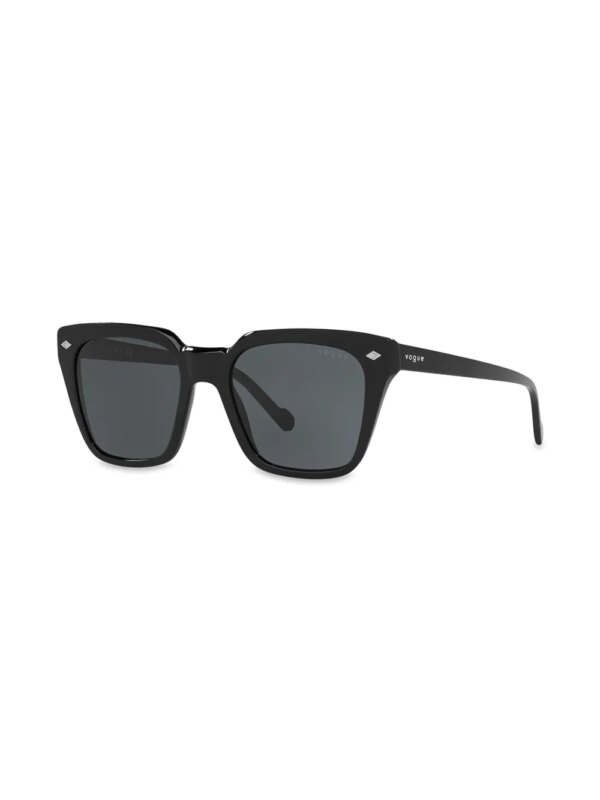 Vogue Eyewear Zonnebril met vierkant montuur - Zwart