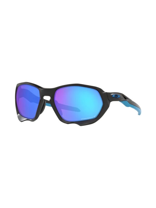 Oakley Oakley Plazma zonnebril met rond montuur - Blauw