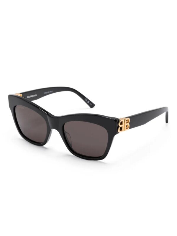 Balenciaga Eyewear Dynasty zonnebril met vlinder montuur - Zwart
