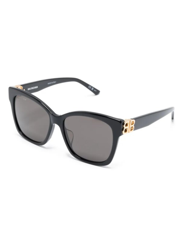 Balenciaga Eyewear Dynasty zonnebril met vierkant montuur - Zwart