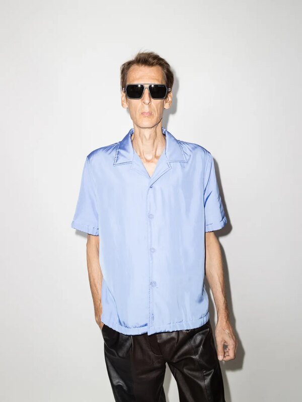 Prada Eyewear Linea Rossa zonnebril met piloten montuur - Zwart