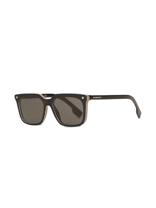 Burberry Eyewear Zonnebril met rechthoekig montuur - Grijs