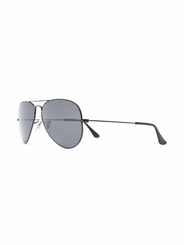 Ray-Ban Zonnebril met piloten montuur - Zwart