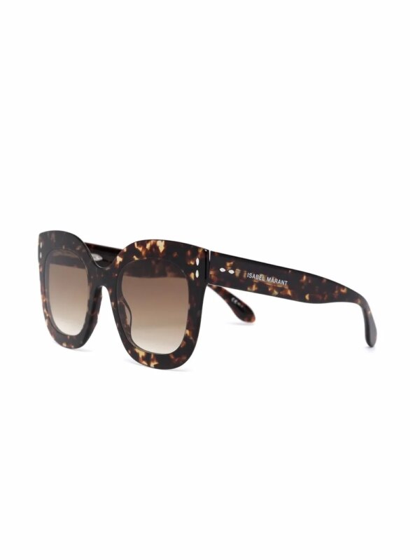 Isabel Marant Eyewear Zonnebril met cat-eye montuur - Bruin