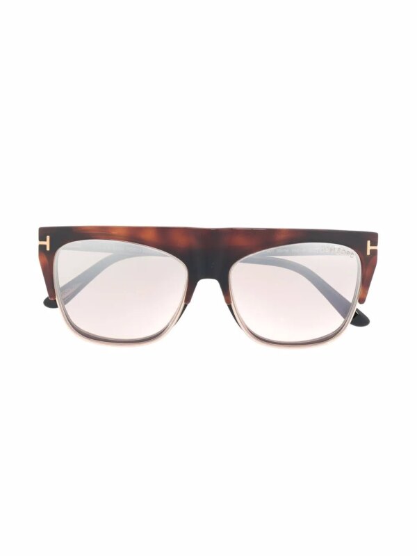 TOM FORD Eyewear Double Clip-on zonnebril - Zwart