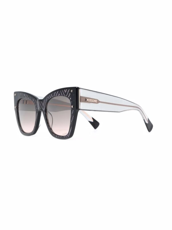 MISSONI EYEWEAR Zonnebril met cat-eye montuur - Beige