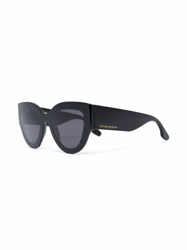 Victoria Beckham Eyewear Zonnebril met chunky montuur - Zwart