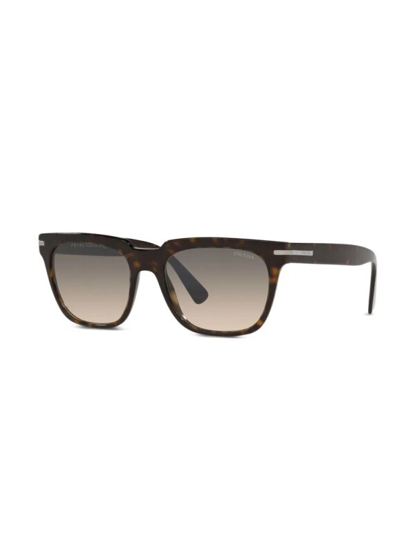 Prada Eyewear PR 04YS zonnebril met vierkant montuur - Groen