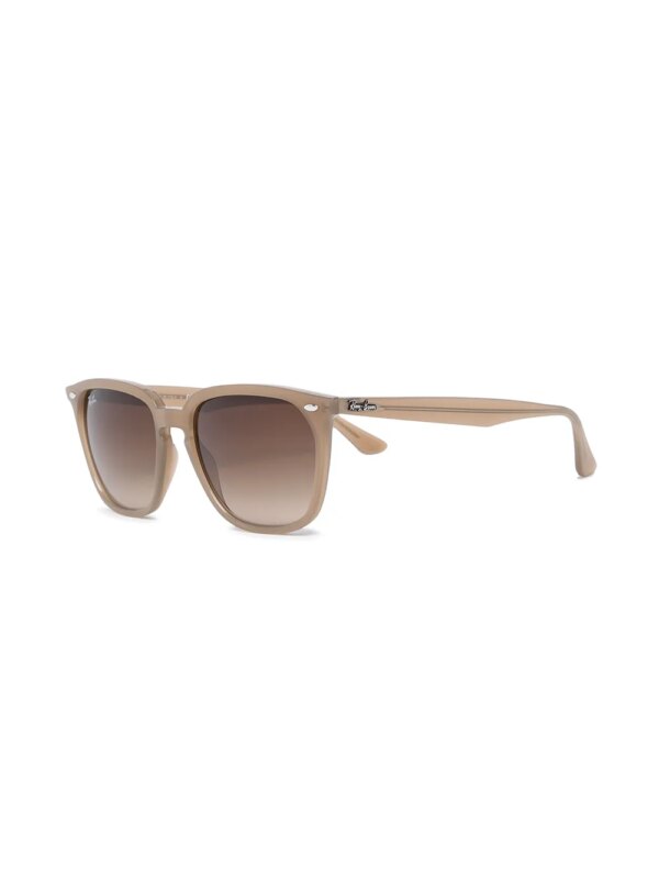 Ray-Ban RB4362 zonnebril met vierkant montuur - Bruin