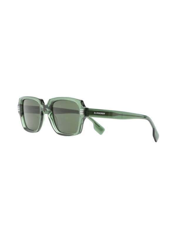 Burberry Eyewear Eldon zonnebril met vierkant montuur - Groen